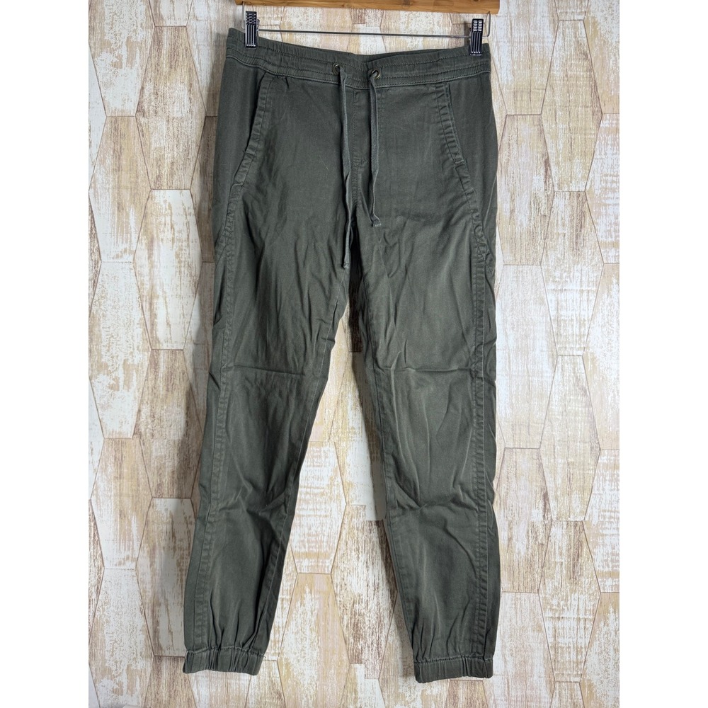 Supplies by Union Bay Olive Green Jogger Pants Womens Small 23WY1JS Cotton Blend